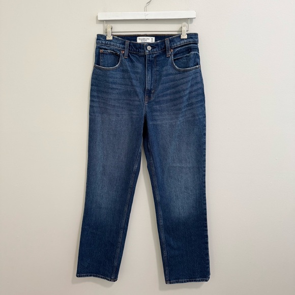 Abercrombie & Fitch Denim - Abercrombie & Fitch The 90's Ultra Straight High Rise Jeans